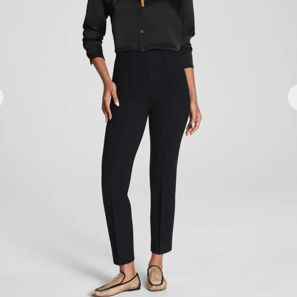 Spanx Ankle Length Ponte Pants Size L